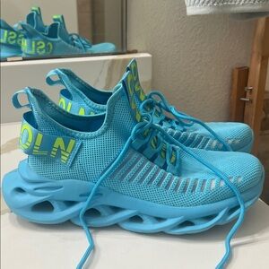 Women's Blue Athletic Shoes